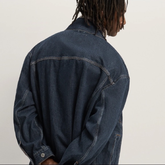 🌊🏄🏽‍♂️2xHP🏄🏽‍♂️🌊 𝗡𝗪𝗧 𝗭𝗮𝗿𝗮 • Denim Jacket Man - Picture 4 of 16